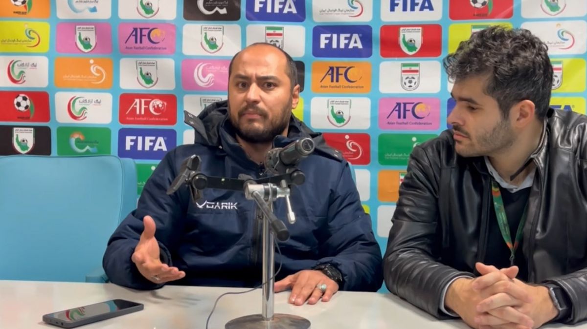 صحبت‌های سعید فضلعلی مربی نود ارومیه بعد از بازی با داماش