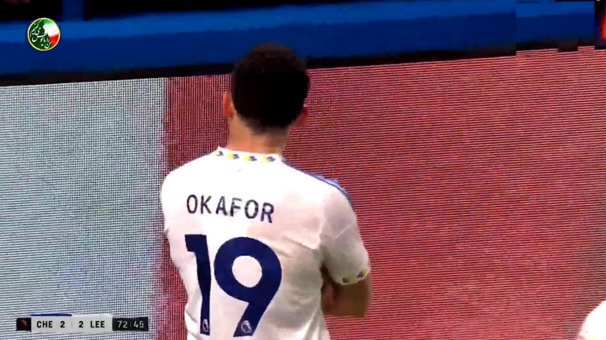 گل دوم لیدزیونایتد به چلسی (نوآه اوکافور)