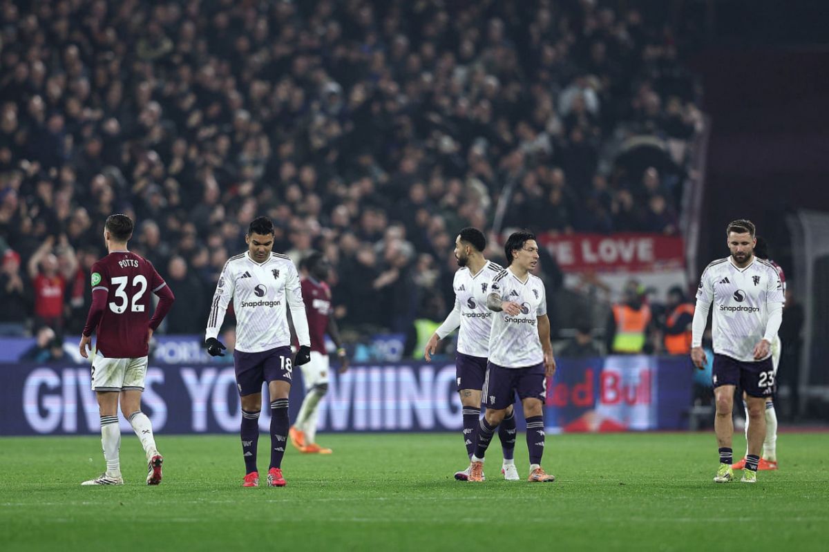 منچستریونایتد از شکست مقابل وستهام فرار کرد