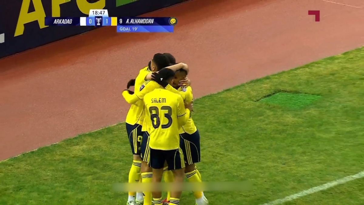 گل اول النصر به آرکاداغ ترکمنستان (عبدالله الحمدان)