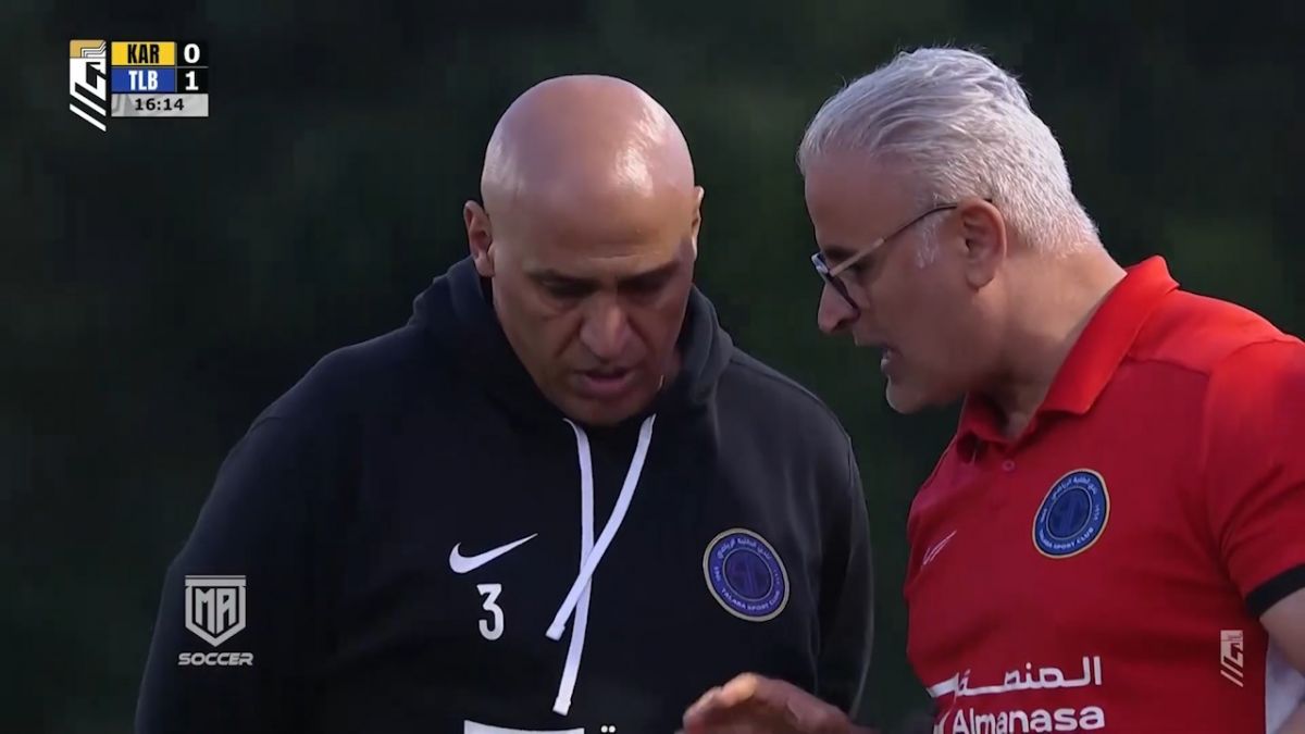 برد الطلبه و منصوریان مقابل الکرخ در لیگ عراق