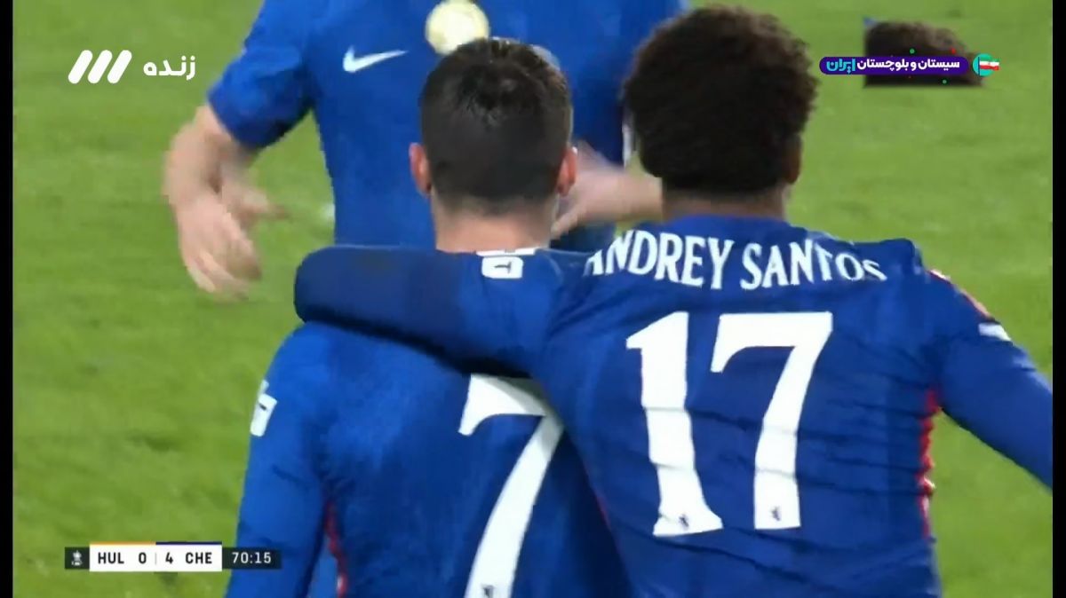 گل چهارم چلسی به هال سیتی (دبل پدرو نتو)