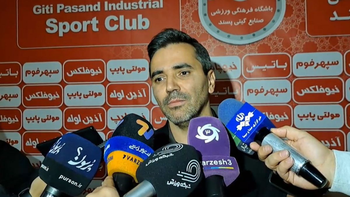 صحبت‌های محمد کشاورز سرمربی تیم فوتسال گیتی پسند بعد از بازی با مس سونگون