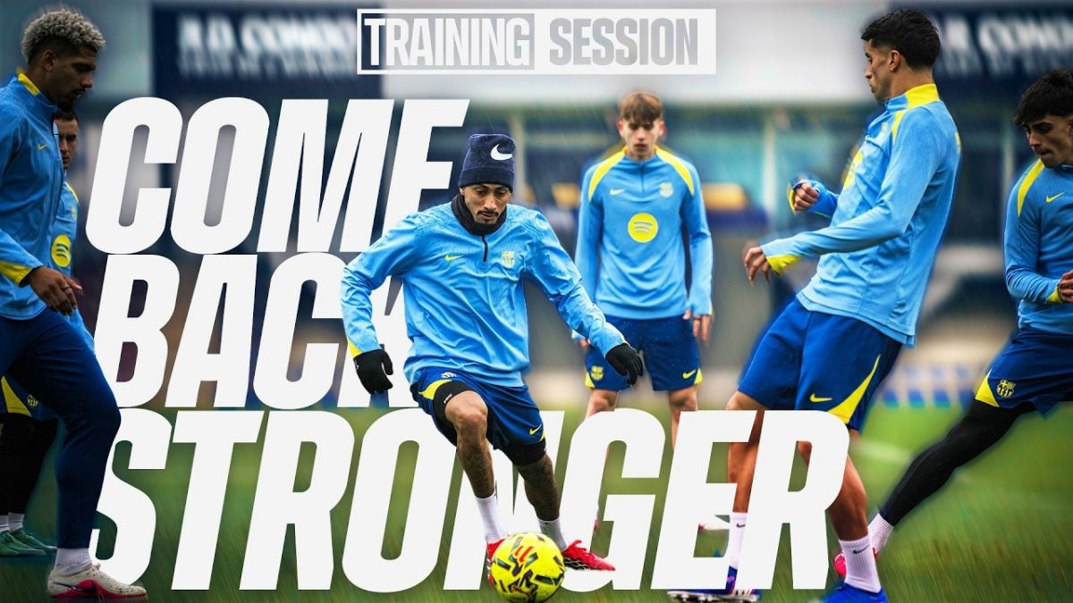 کامبک از همین الان شروع می‌شود؛ تمرینات بارسلونا بعد از شکست برابر اتلتیکو مادرید