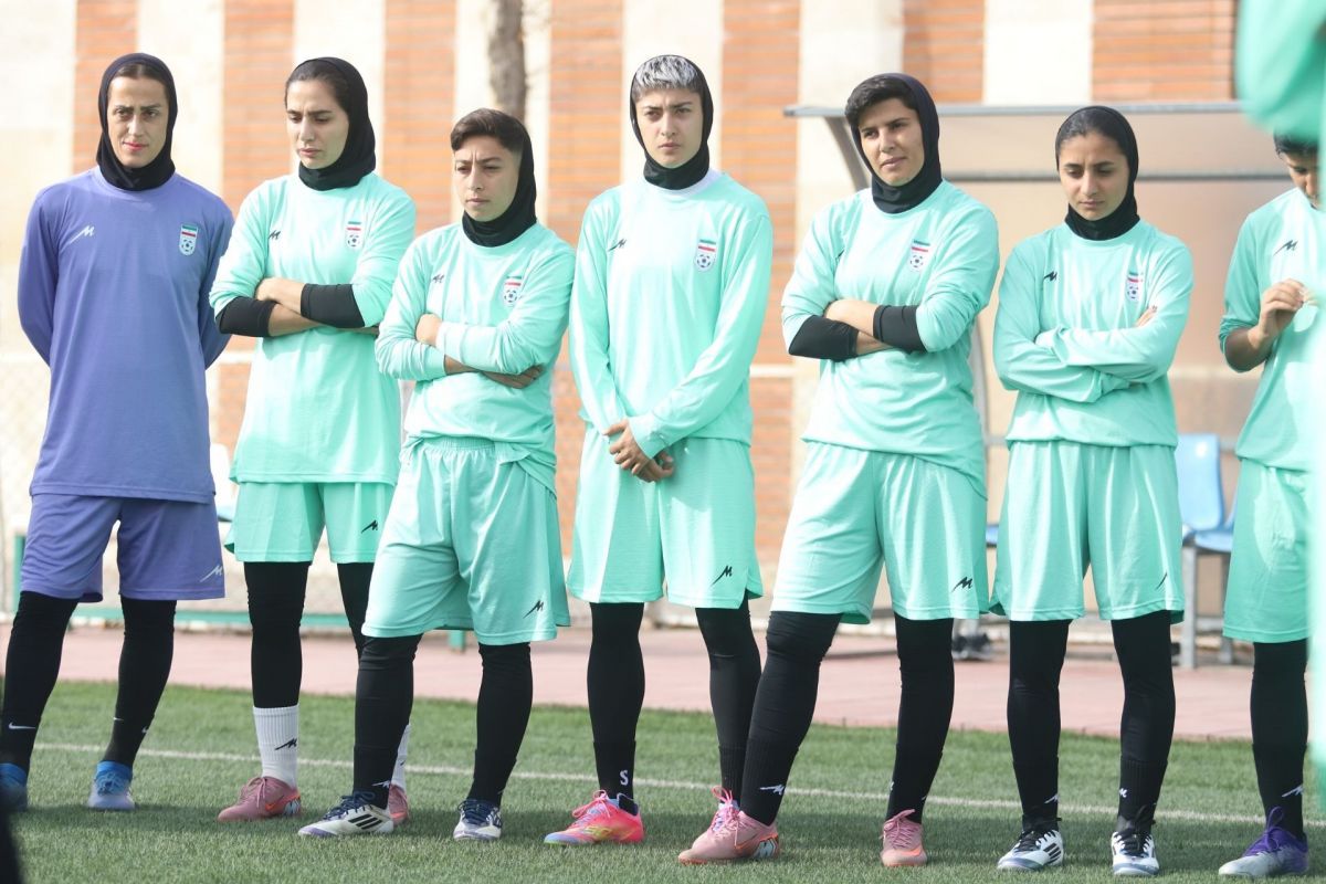 گزارش تصویری/ تمرین تیم ملی فوتبال بانوان