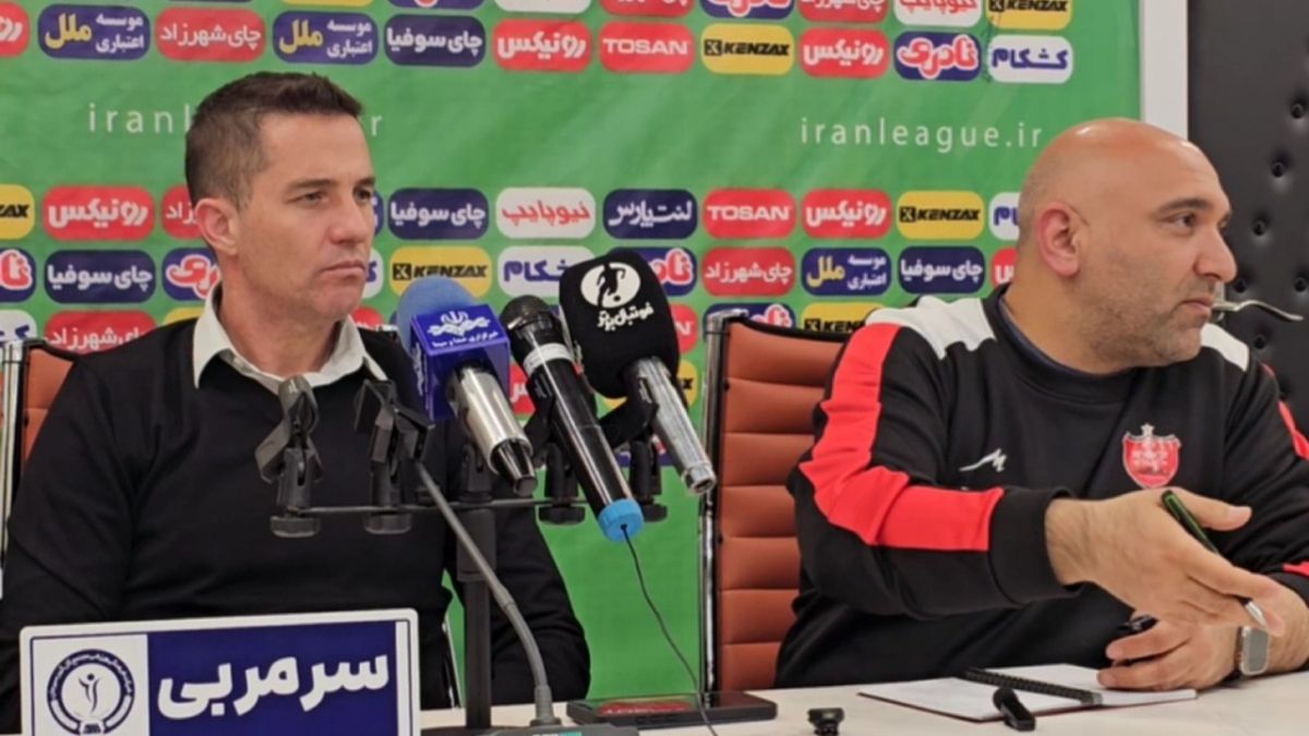 کنفرانس خبری اوسمار سرمربی پرسپولیس پس از شکست مقابل گل گهر