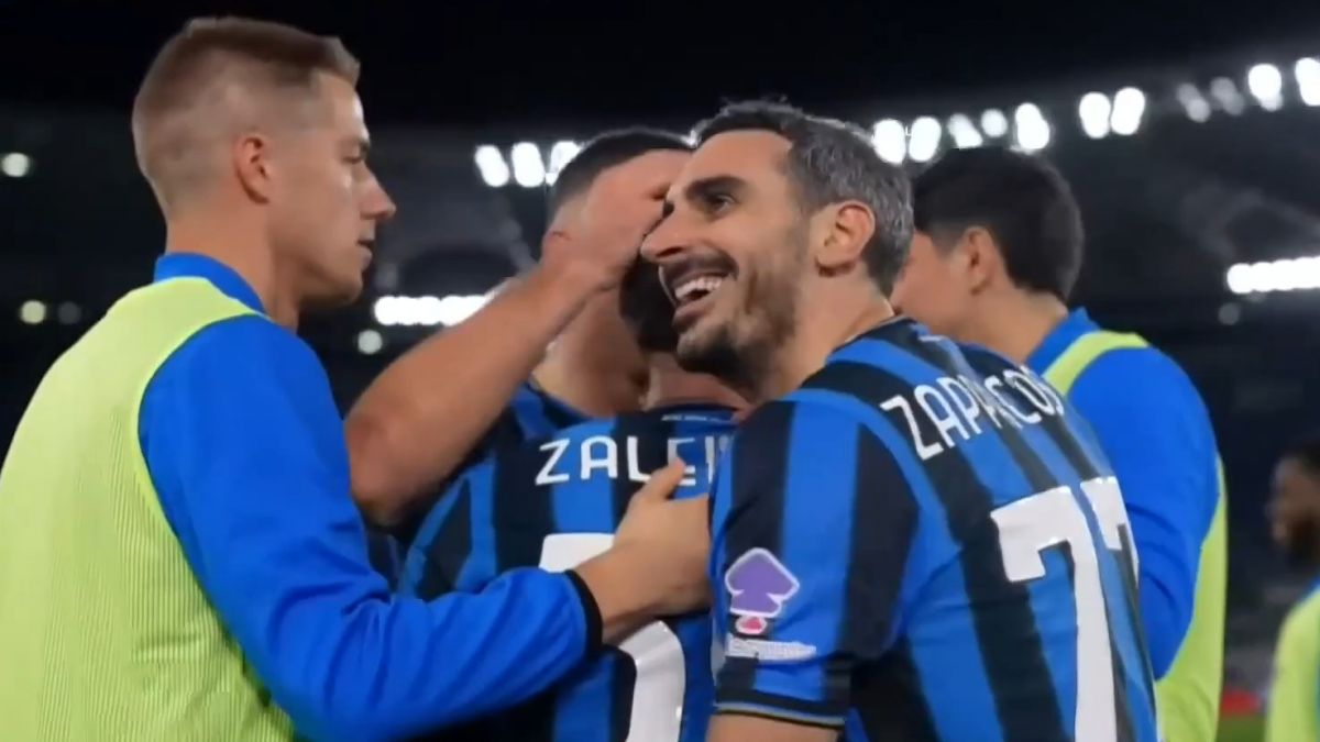 گل دوم آتالانتا به لاتزیو (زالفسکی)