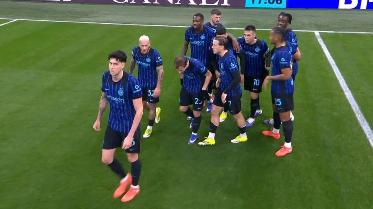 گل اول اینتر به یوونتوس (گل به خودی کامبیاسو)