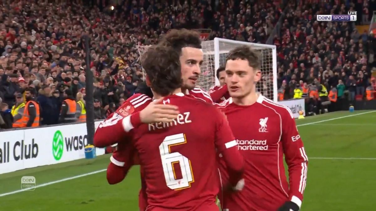 گل اول لیورپول به برایتون (کورتیس جونز)