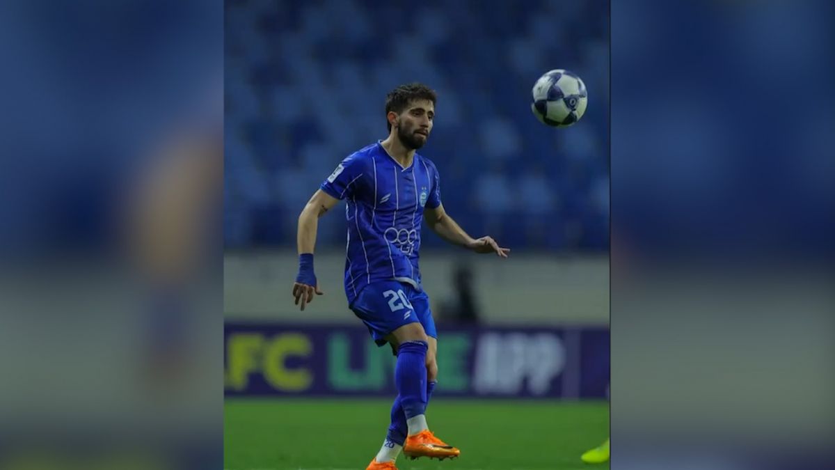 حرکات نمایشی علیرضا کوشکی مقابل الحسین در ویدیو صفحه رسمی AFC از لیگ قهرمانان آسیا دو