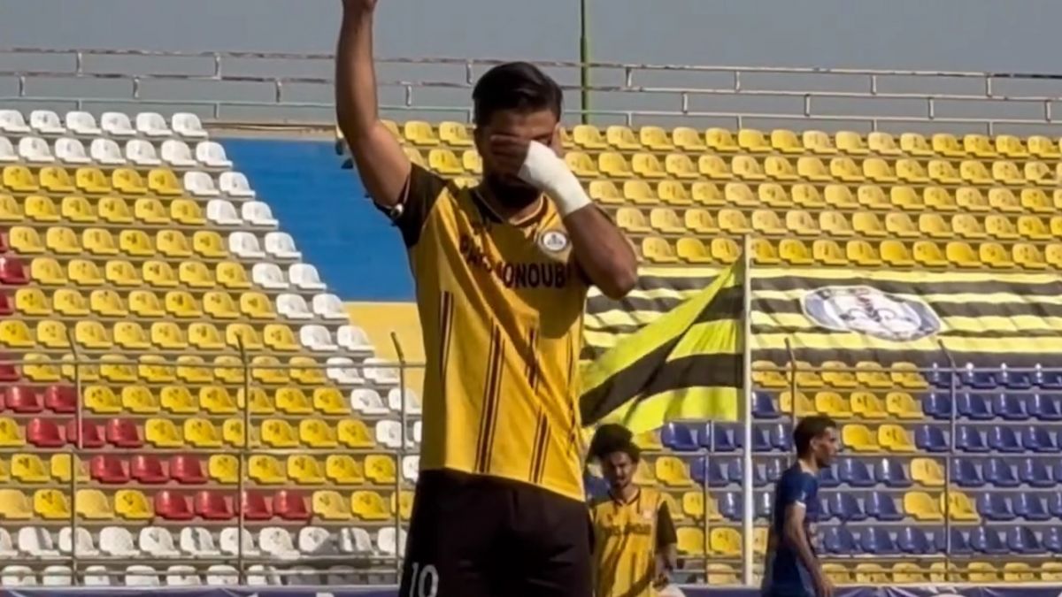 گل اول پارس جنوبی جم به نفت و گاز گچساران (سولو گل فردین نجفی)