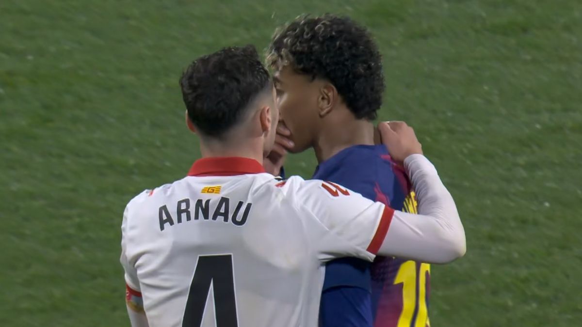 اخراج بازیکن ژیرونا با خطای خشن روی یامال برای سه امتیازی رویایی مقابل بارسلونا