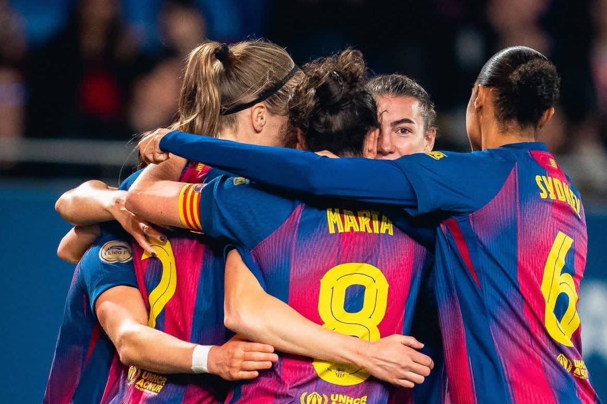 لیگ زنان اسپانیا؛ اختلاف ده امتیازی بارسلونا و رئال حفظ شد