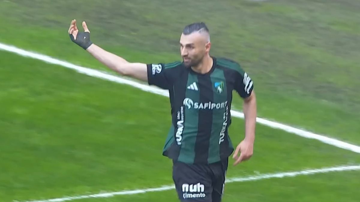 گلزنی سردار دورسون مقابل غازی آنتپ و شادی به سبک رونالدو