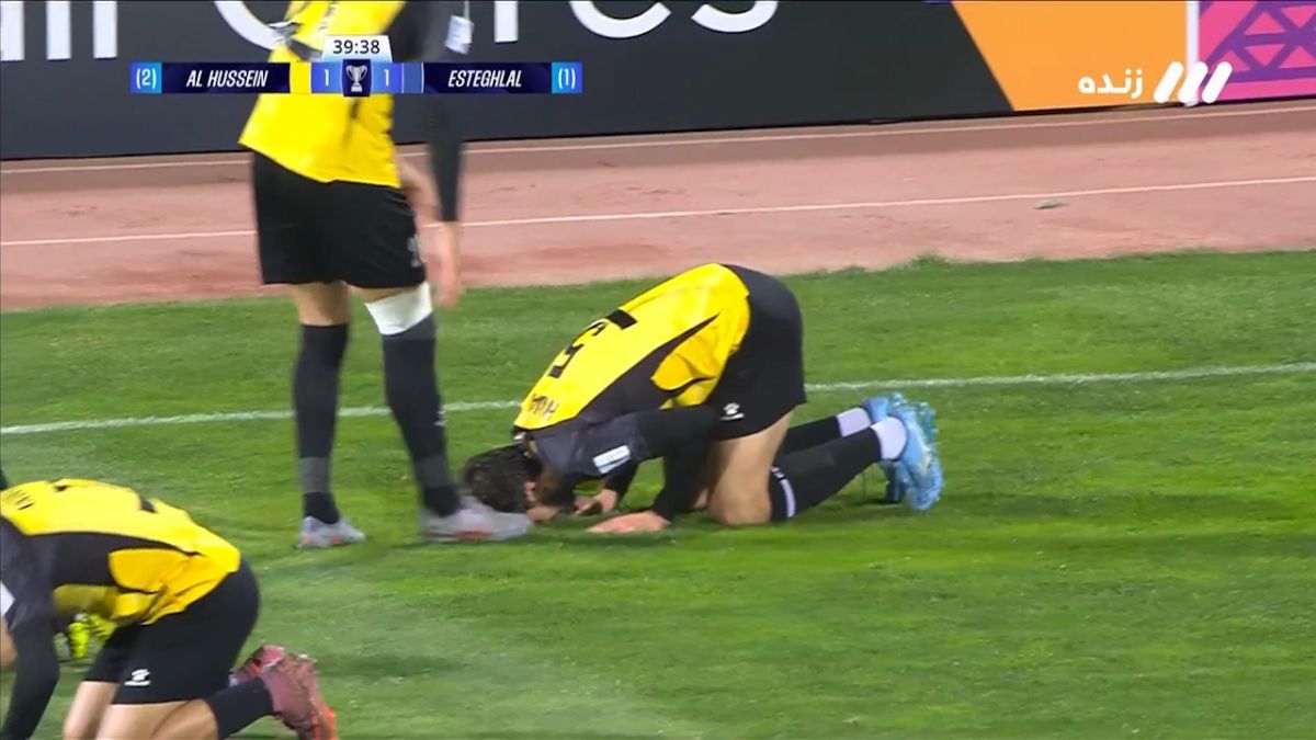 گل اول الحسین به استقلال (علی احمد)