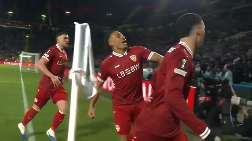 گل سوم اشتوتگارت به سلتیک (لولینگ)