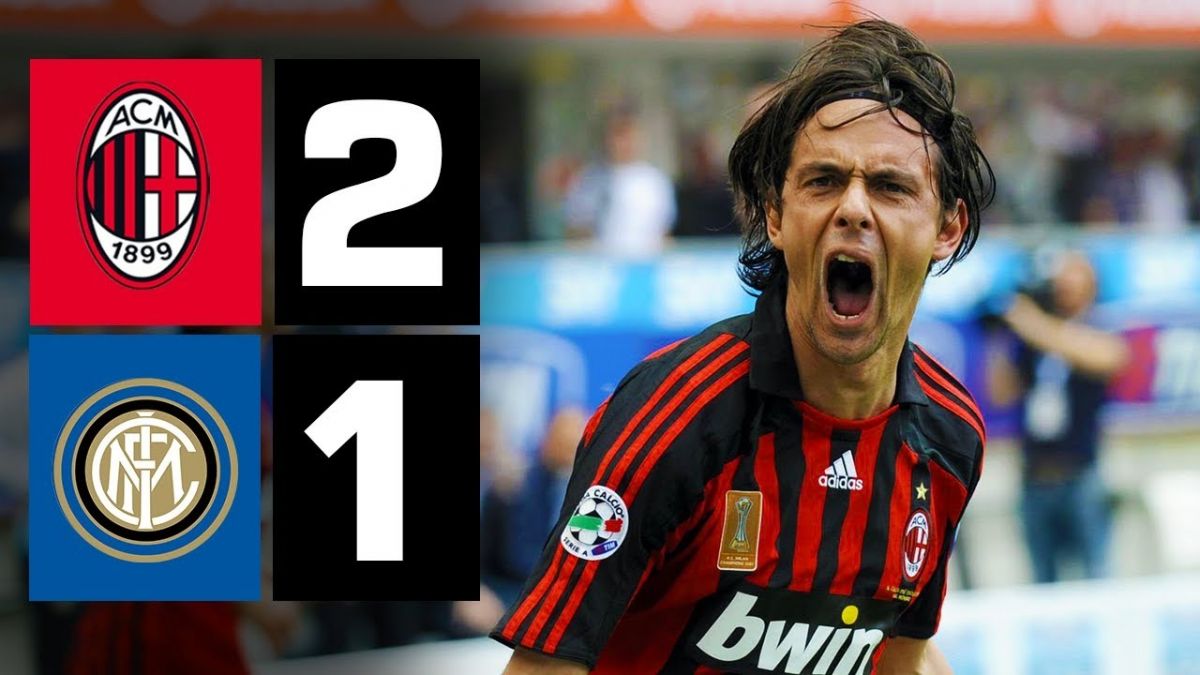 بازی جذاب میلان 2-1 اینتر (سال 2008 با گلزنی کاکا)