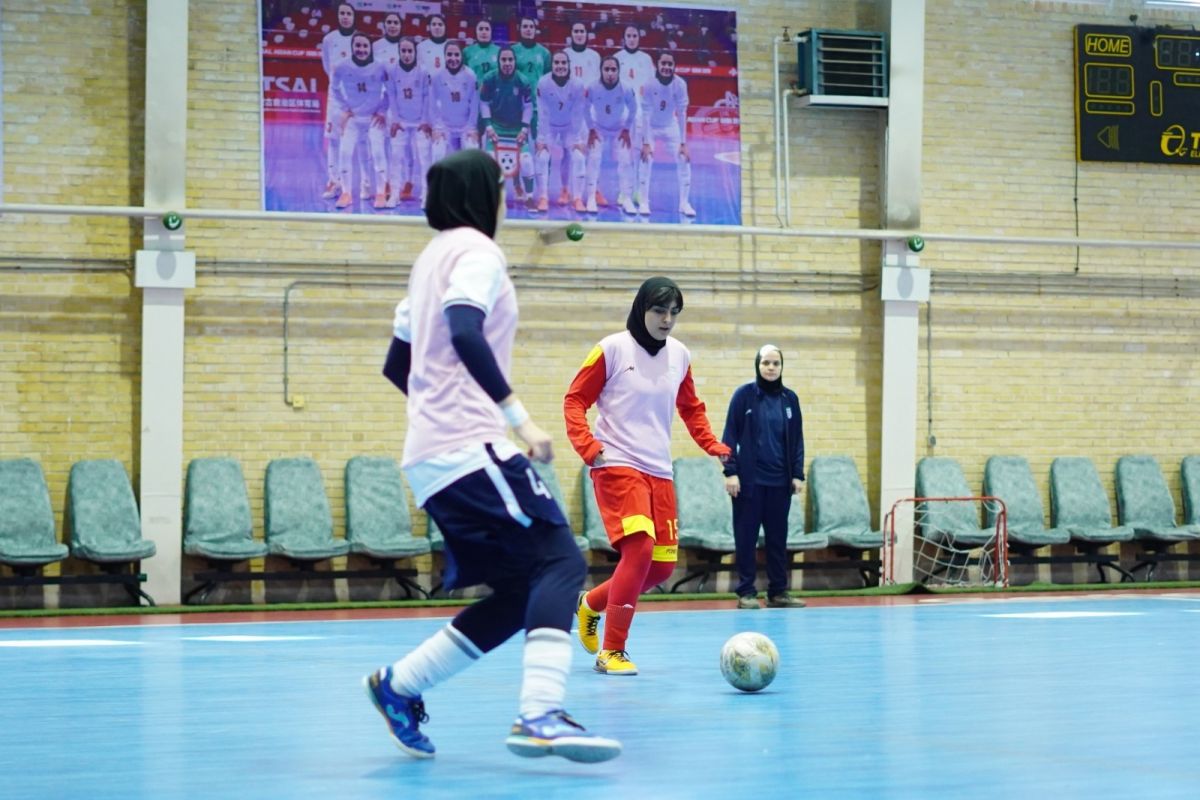 گزارش تصویری/ تمرین تیم ملی فوتسال بانوان