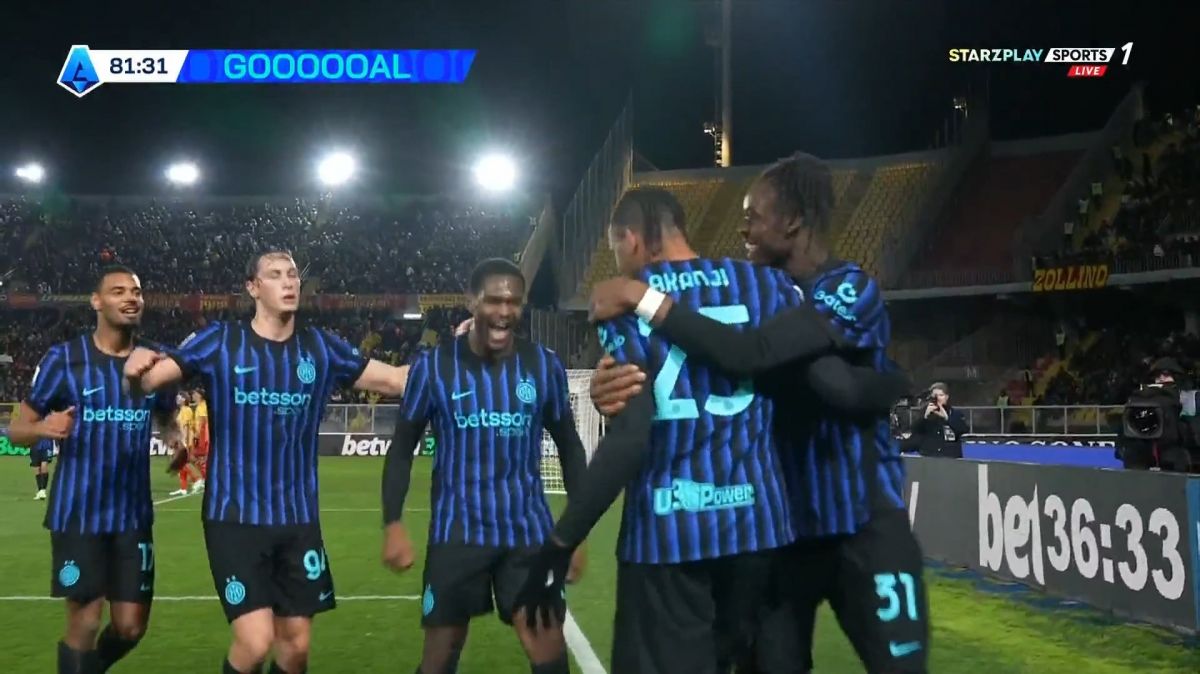 گل دوم اینتر به لچه (مانوئل آکانجی)