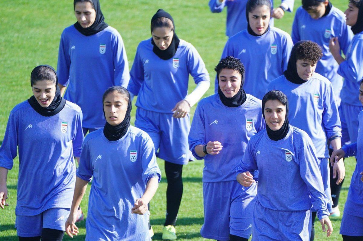 گزارش تصویری/ تمرین تیم ملی فوتبال بانوان