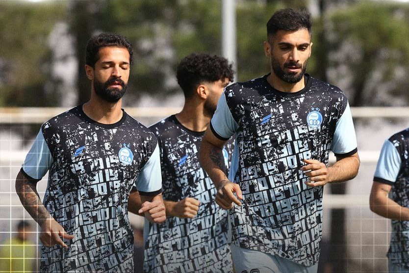 تمرین استقلال با سهراب؛ عارف و آرمین امیدوار شدند