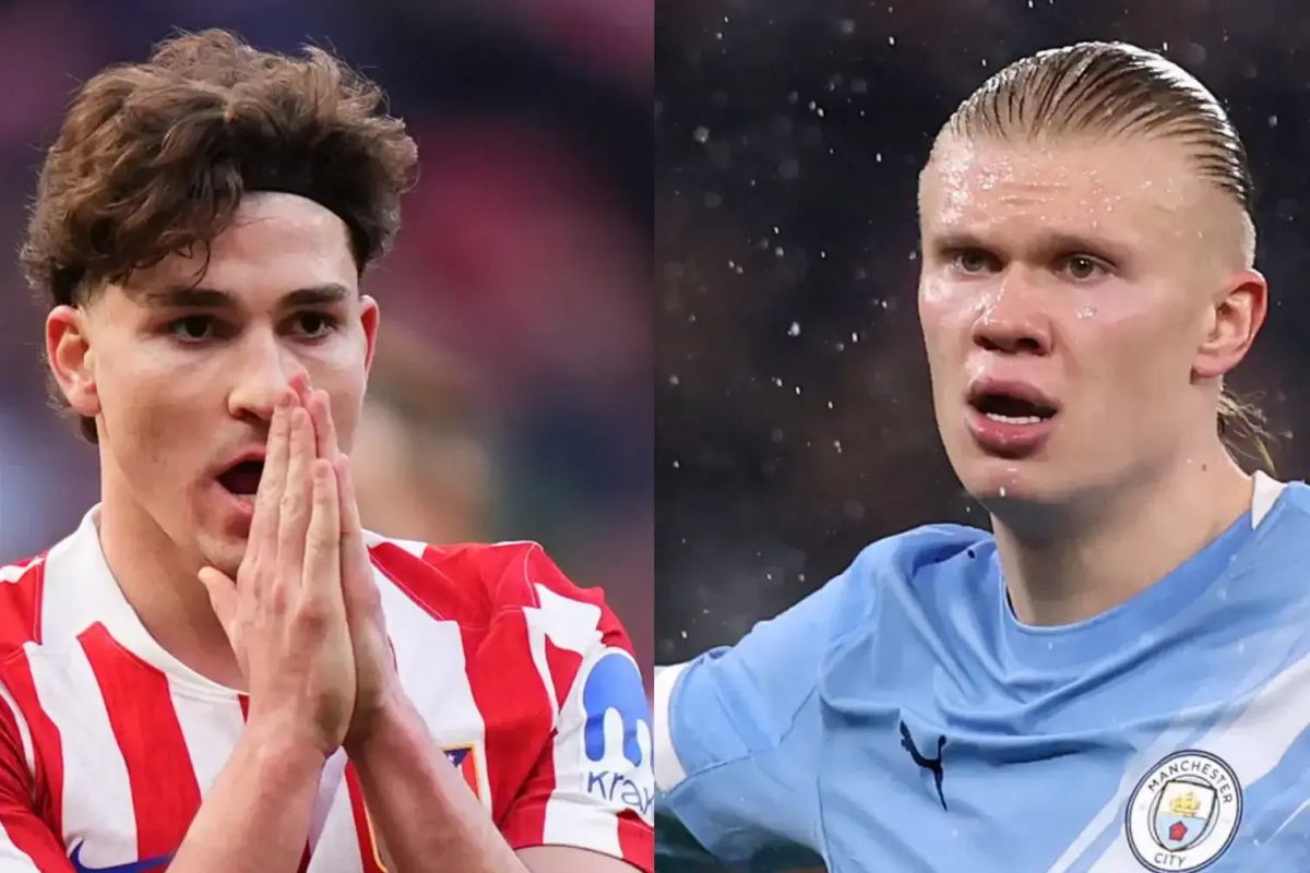 دو گزینه رویایی برای خط حمله بارسلونا: هالند و آلوارز