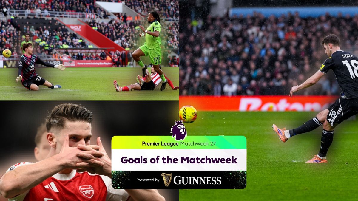 بهترین گلهای هفته 27 لیگ برتر انگلیس 26-2025