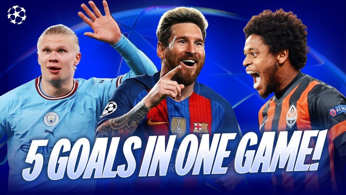از مسی تا هالند/ بازیکنان که در یک بازی 5 گل زدند