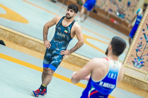 نگاه خاص کادر فنی به ۲ عنوان‌دار جهانی کشتی فرنگی