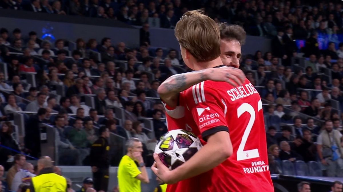 گل اول بنفیکا به رئال مادرید (رافا سیلوا)