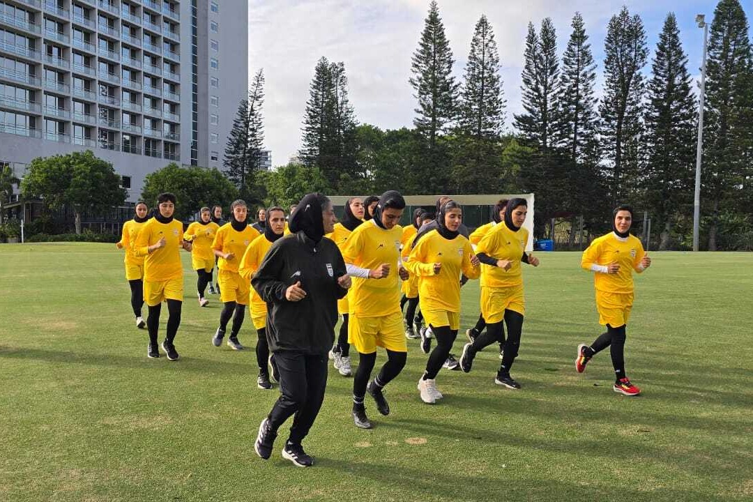 ریکاوری بازیکنان تیم ملی فوتبال بانوان در گلدکوست