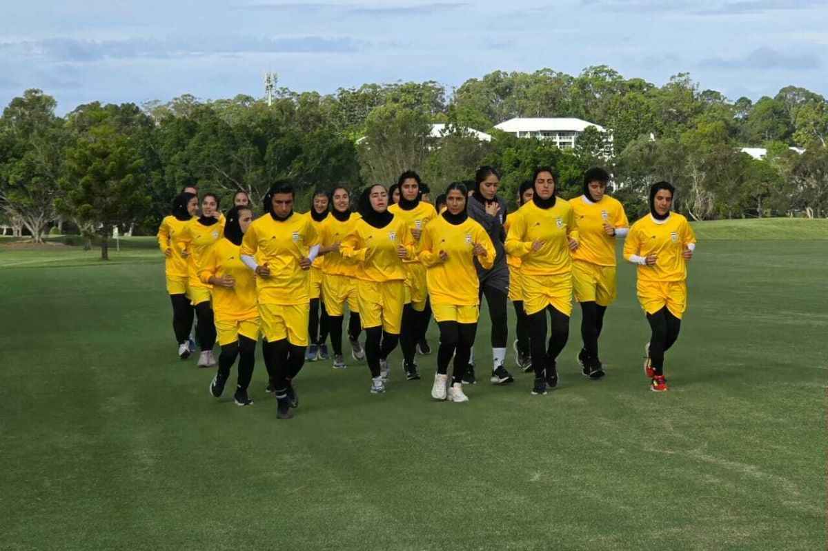 گزارش تصویری/ تمرین تیم ملی فوتبال بانوان