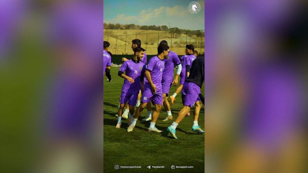 آخرین تمرینات بازیکنان پیکان پیش از بازی با سپاهان