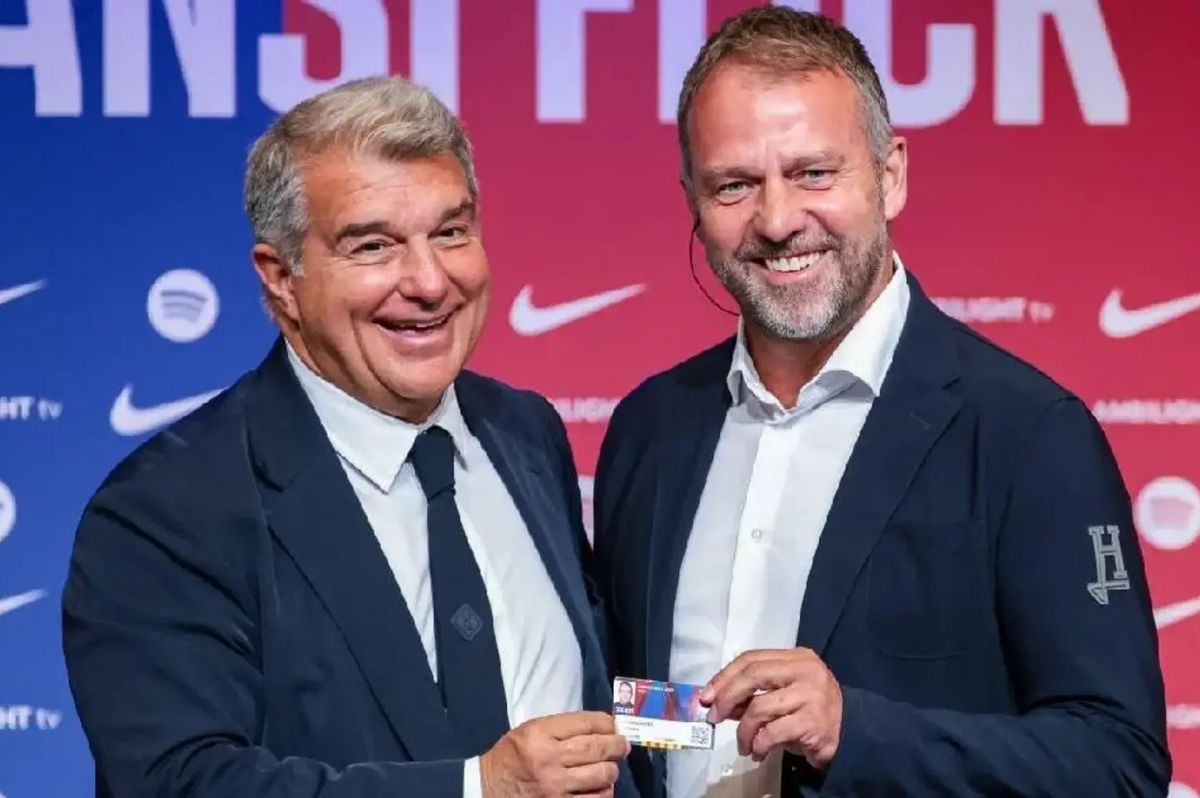 حمایت فلیک و بازیکنان بارسلونا از لاپورتا