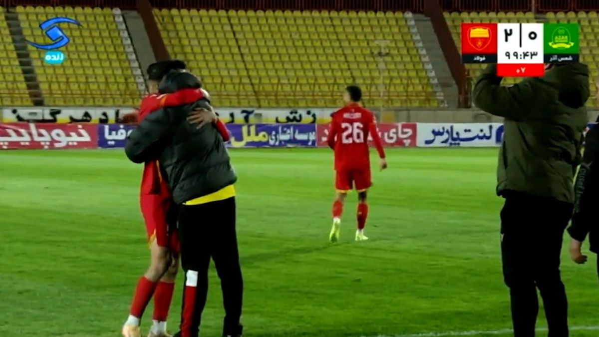 گل دوم فولاد خوزستان به شمس آذر قزوین (دبل احسان محروقی)