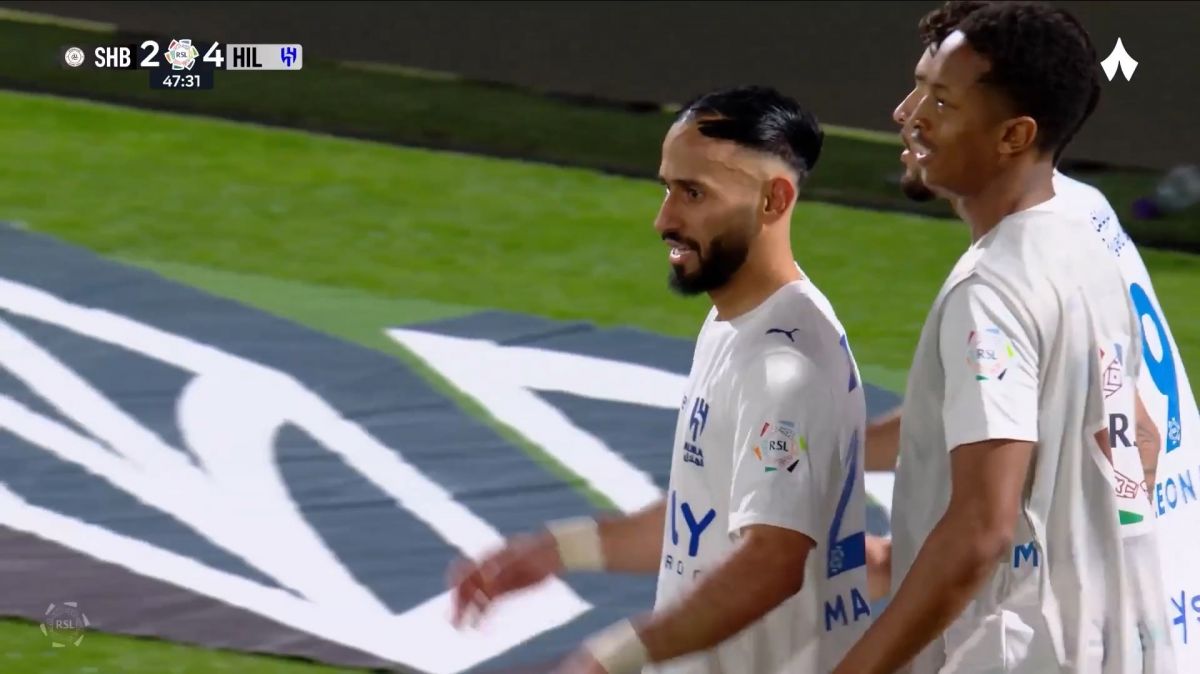 گل چهارم الهلال به الشباب (سلطان منداش)