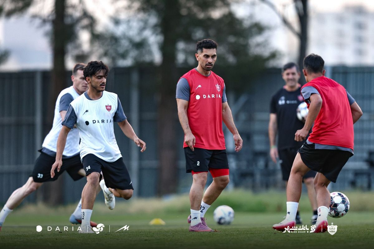 گزارش تصویری/ تمرین پرسپولیس بدون اوسمار ادامه دارد!