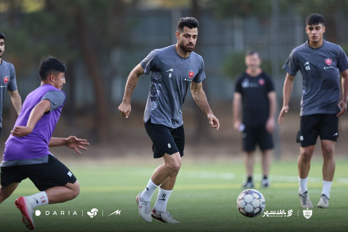 گزارش تصویری/ تمرین دردناک پرسپولیسی‌ها با آقاکریم!