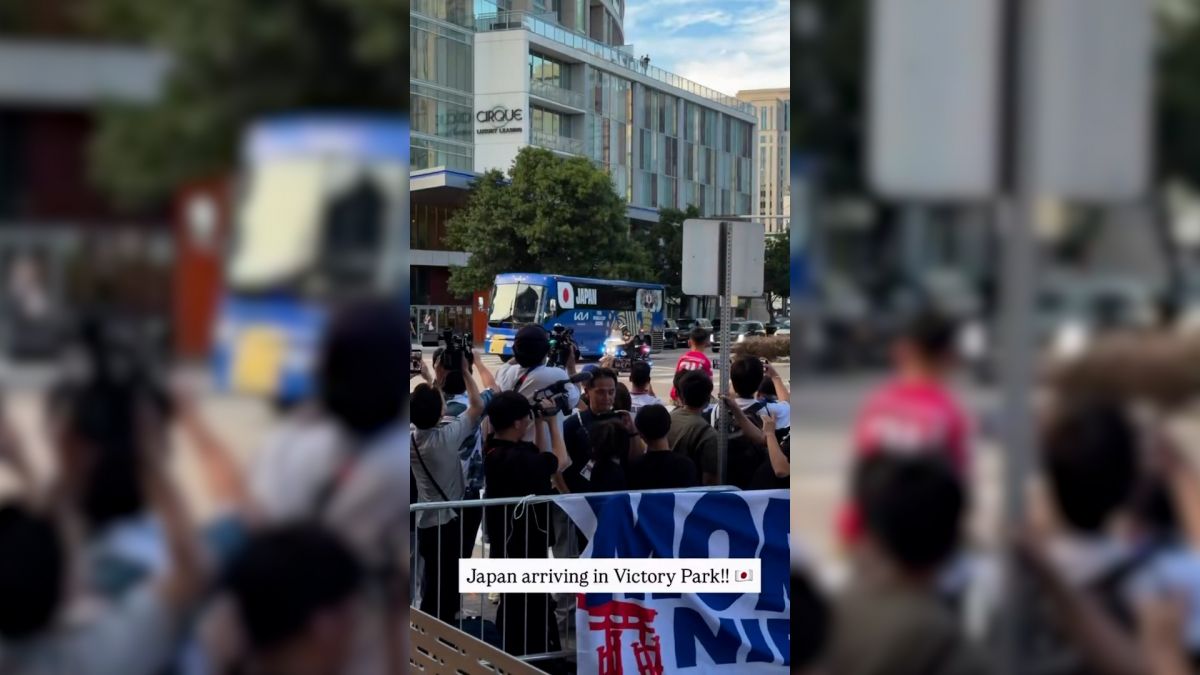 ورود تیم ملی ژاپن به دالاس؛ سامورایی‌ ها در آمریکا