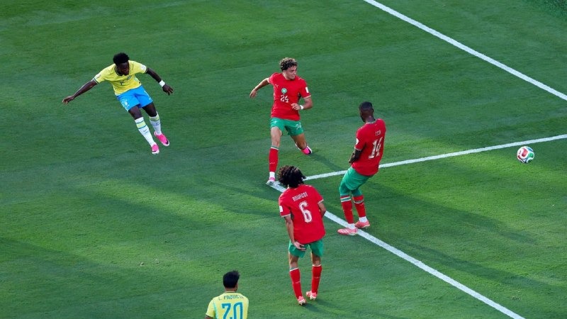 برزیل 1-1 مراکش؛ شیرهای مغرب زردپوشان را آچمز کردند!