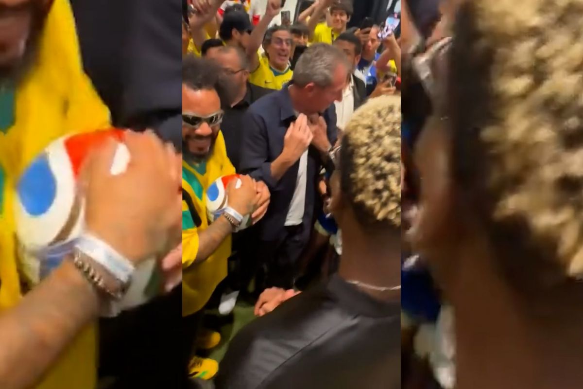 اجتماع اسطوره‌ ها؛ پوگبا، زیدان و مارسلو در یک قاب