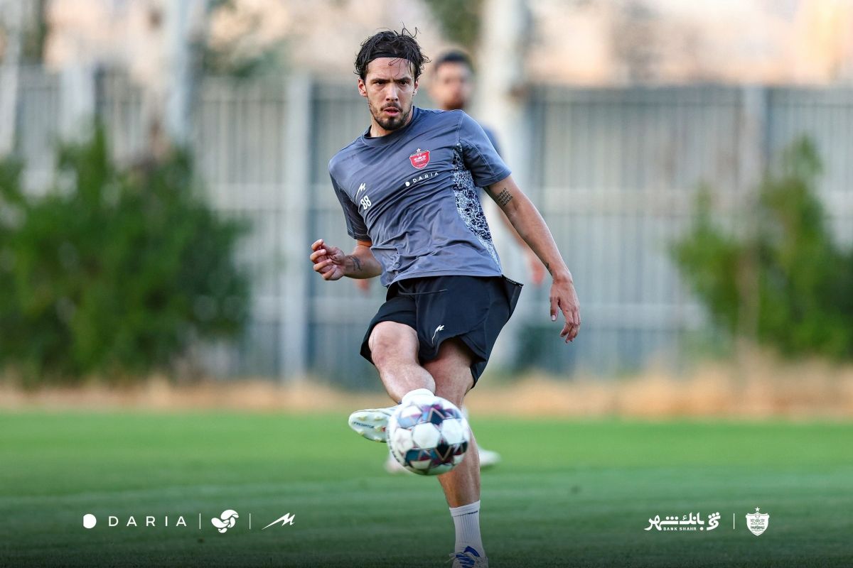 گزارش تصویری؛ اوسمار و تمرینات پرفشار پرسپولیس!
