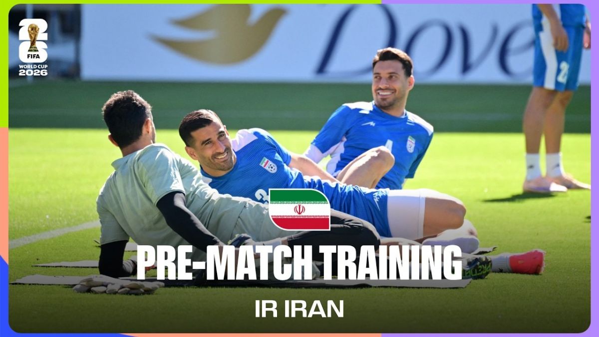 آخرین تمرین تیم ملی ایران برای تقابل با بلژیک