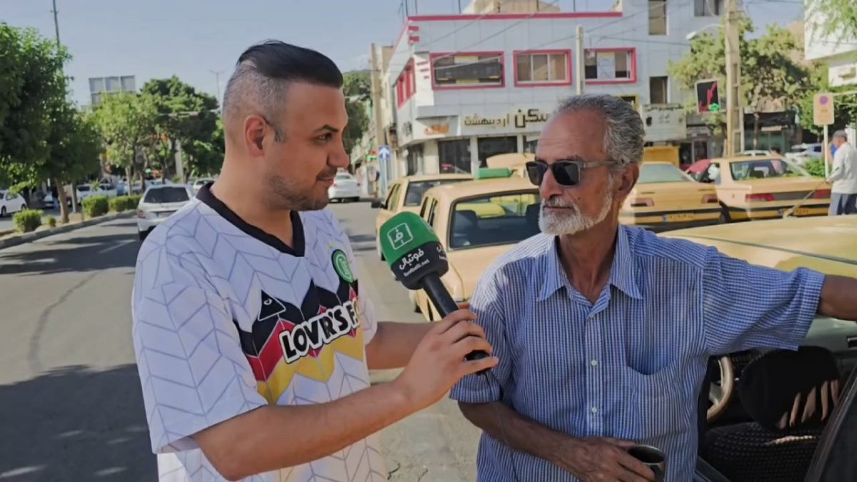 گزارش خبرنگار فوتبالی از سطح شهر درباره بازی ایران و بلژیک