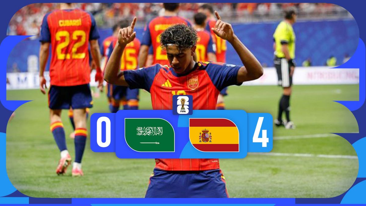 خلاصه بازی اسپانیا 4-0 عربستان سعودی
