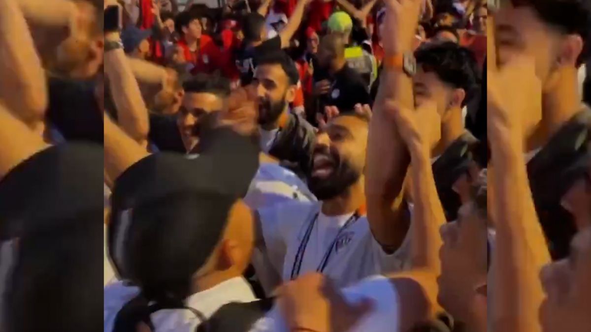 جشن تاریخی مصر با رقص محمد صلاح در خیابان ها