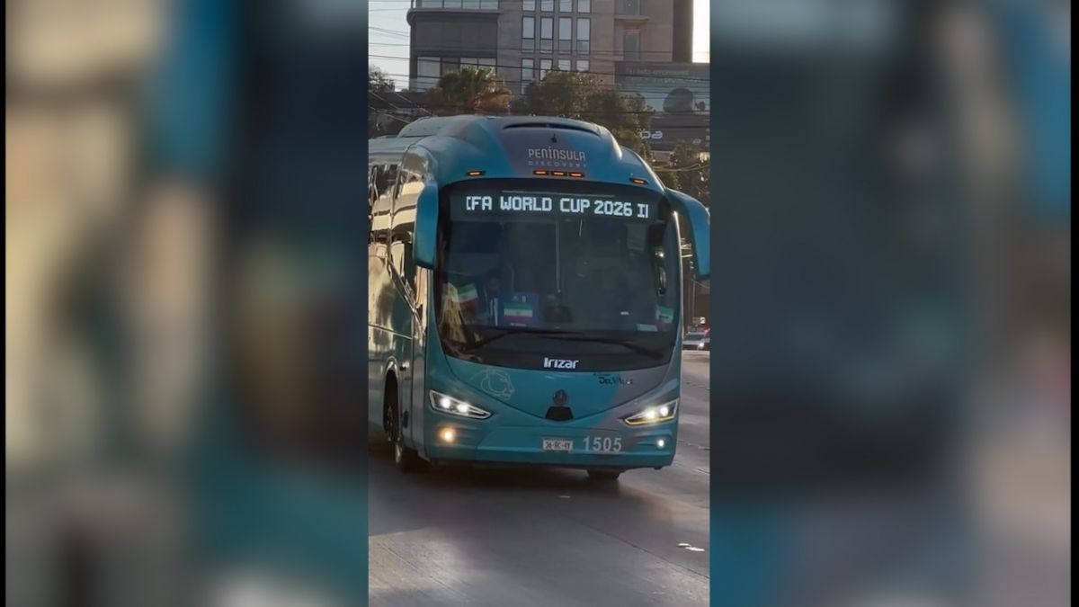 تدابیر شدید امنیتی هنگامی که تیم ملی ایران به تیخوانا بازگشت