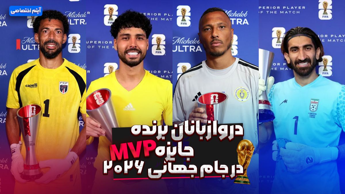 دروازه بانان برنده جایزه MVP در جام جهانی ۲۰۲۶ فوتبالی | 