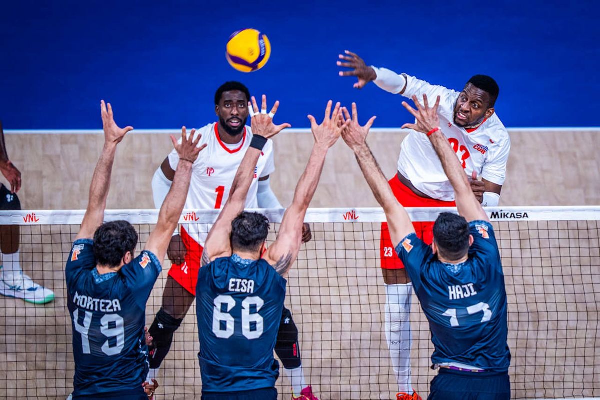 ایران 3 – 1 کوبا؛ پایان هفته دوم با برد شاگردان پیاتزا