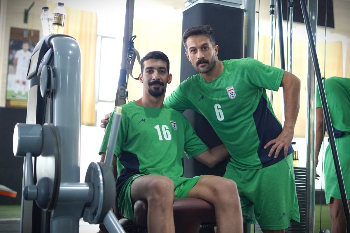 گزارش تصویری؛ تمرین تیم ملی فوتبال ساحلی در مجموعه پک
